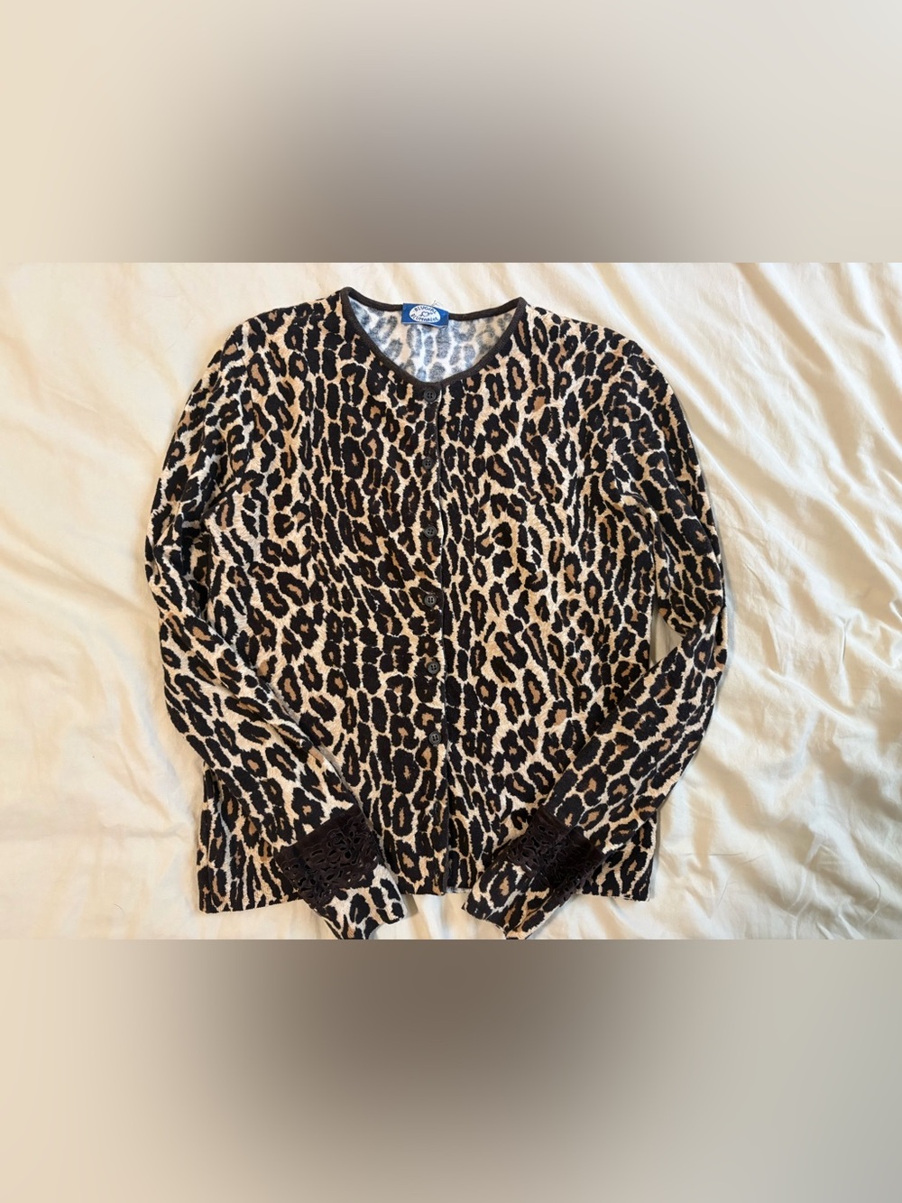 BluGirl Leopard Print Cardigan